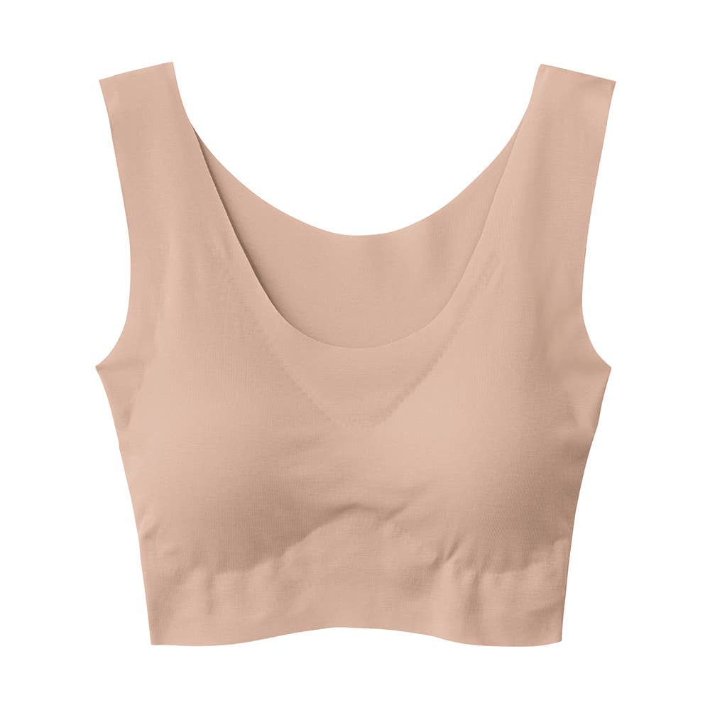 【吸湿発熱】ハーフトップ KL9855N ロイヤルベージュ