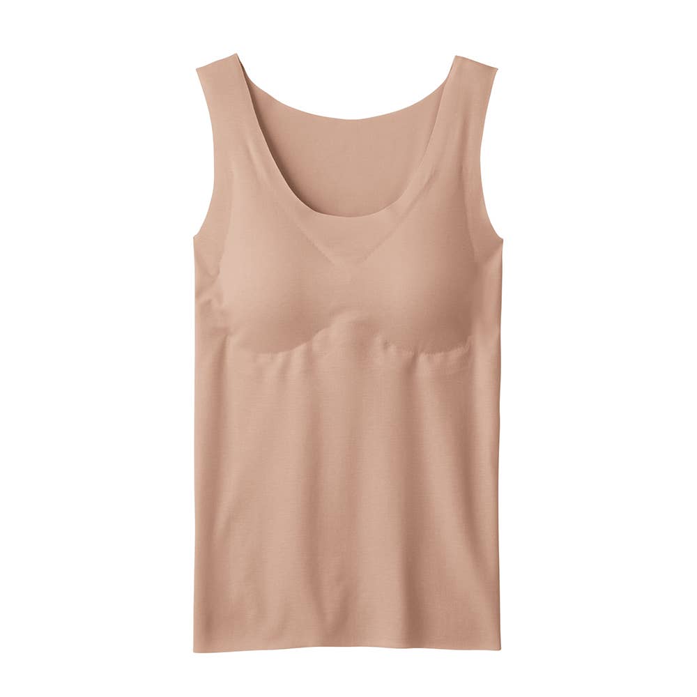 【吸湿発熱】ラン型ウォーマー（パッド付） KL9858N ロイヤルベージュ