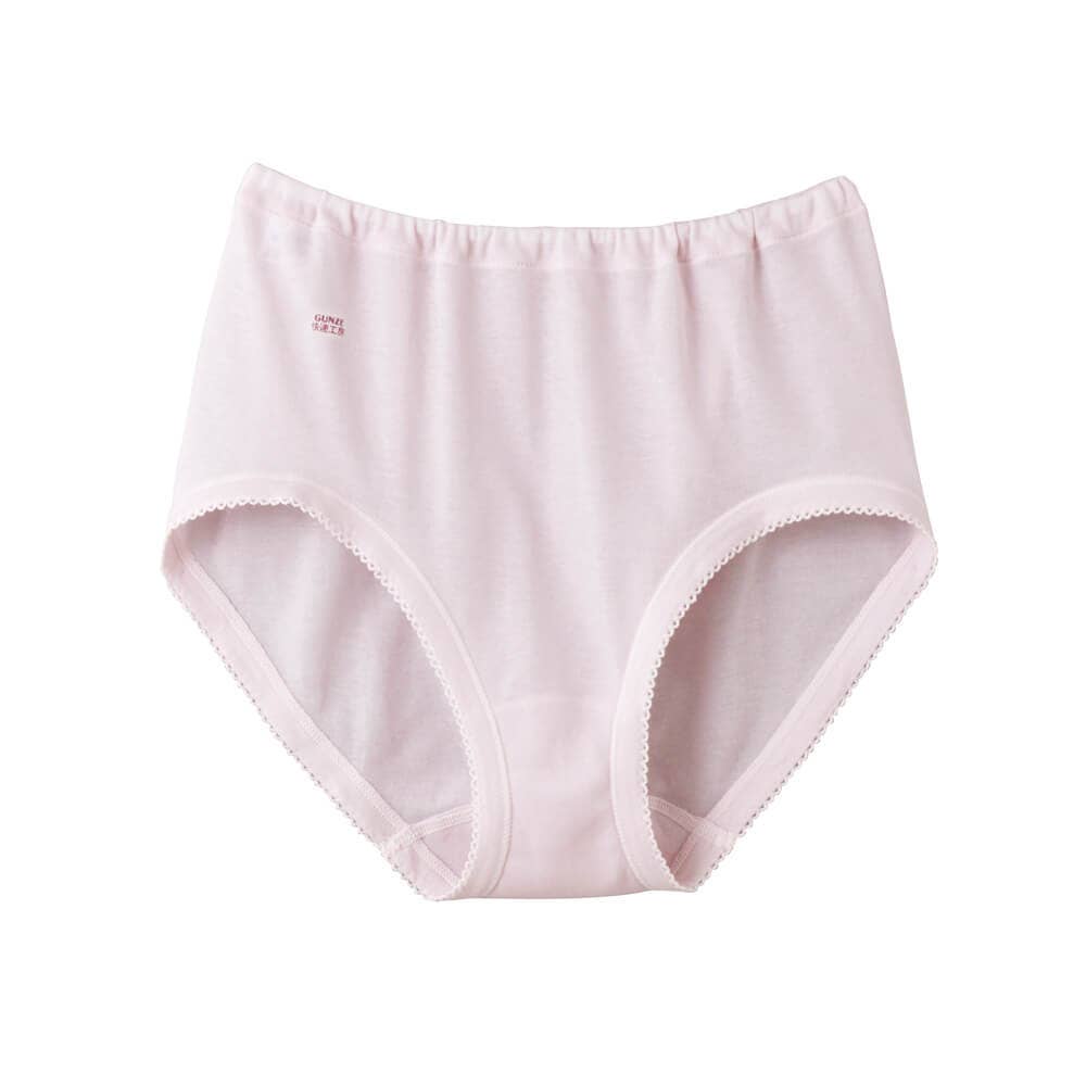 【強撚綿100％】ショーツ KQ4470 スモークピンク