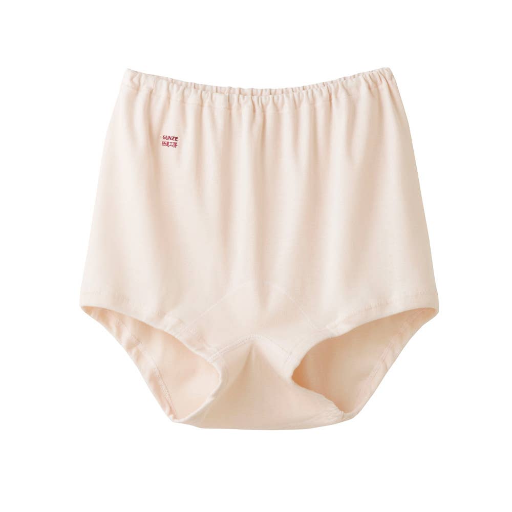 ゆったり 綿100% レースなし ズロース(まとめ買い) KW3068 カームベージュ
