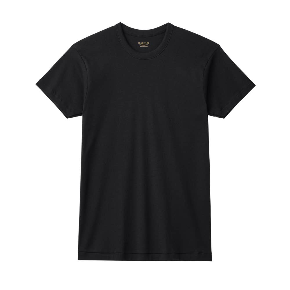半袖丸首(まとめ買い) KW5014 ブラック