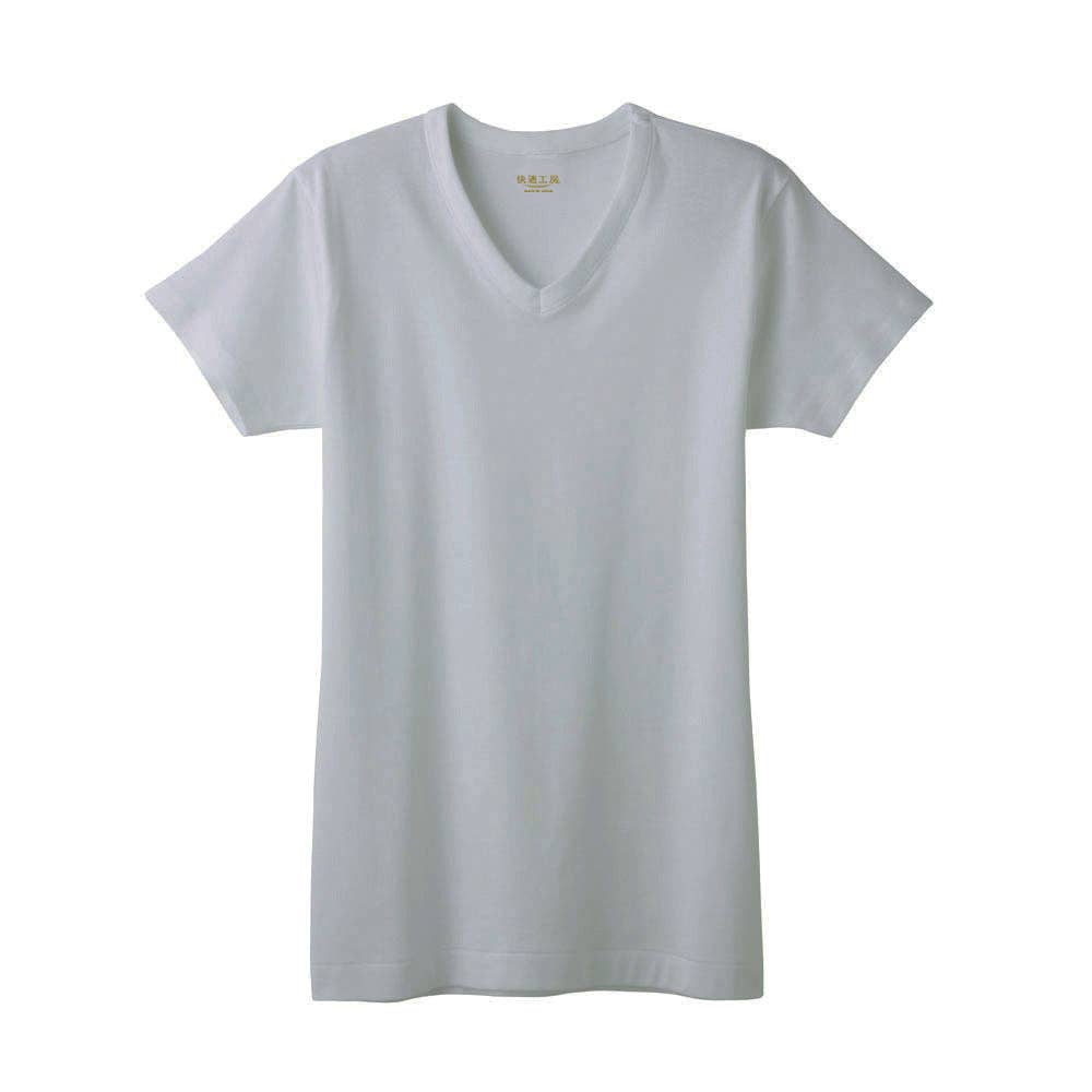 半袖Ｖ首(まとめ買い) KW5015 グレーモク
