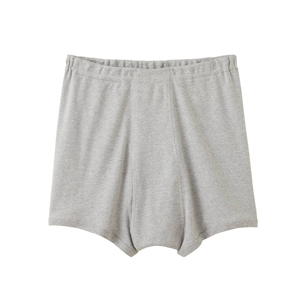 トランクス（前あき）(まとめ買い) KW5028 グレーモク