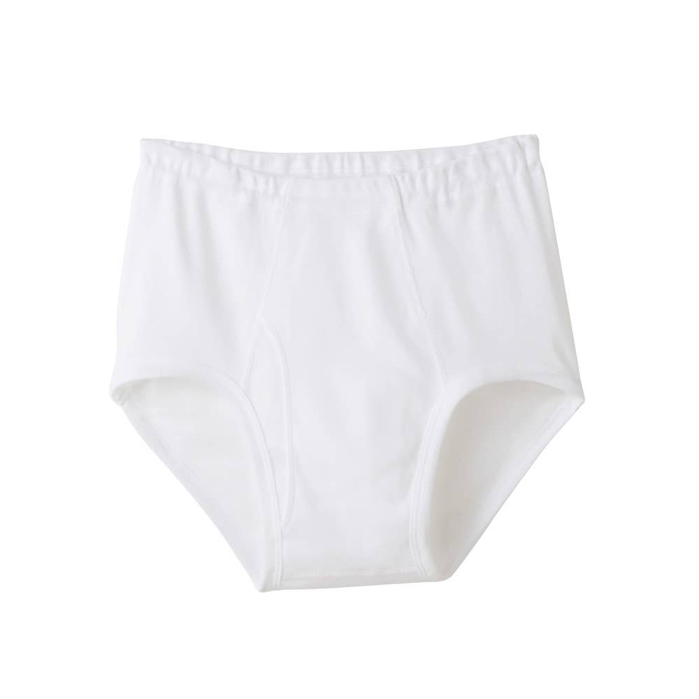 天引きブリーフ（前あき）(まとめ買い) KW5031 ホワイト