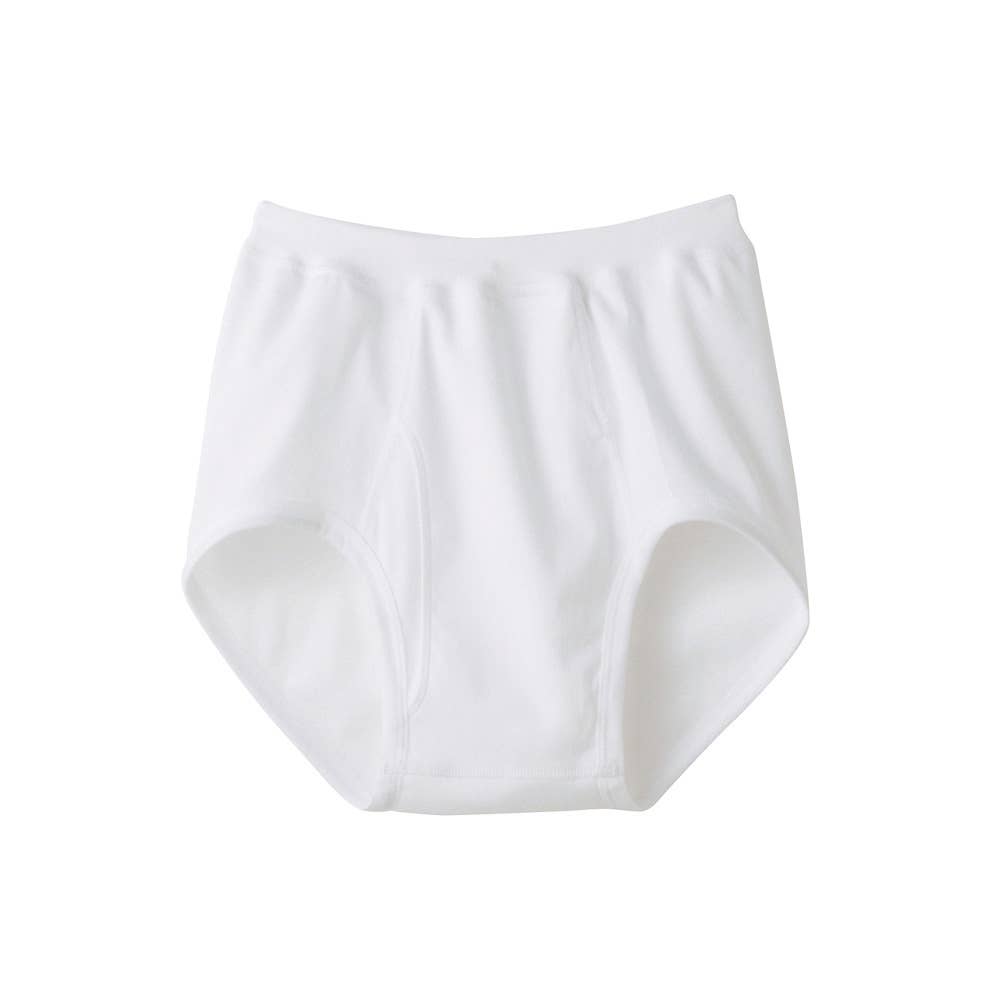 スパンブリーフ（前あき）(まとめ買い) KW5032 ホワイト