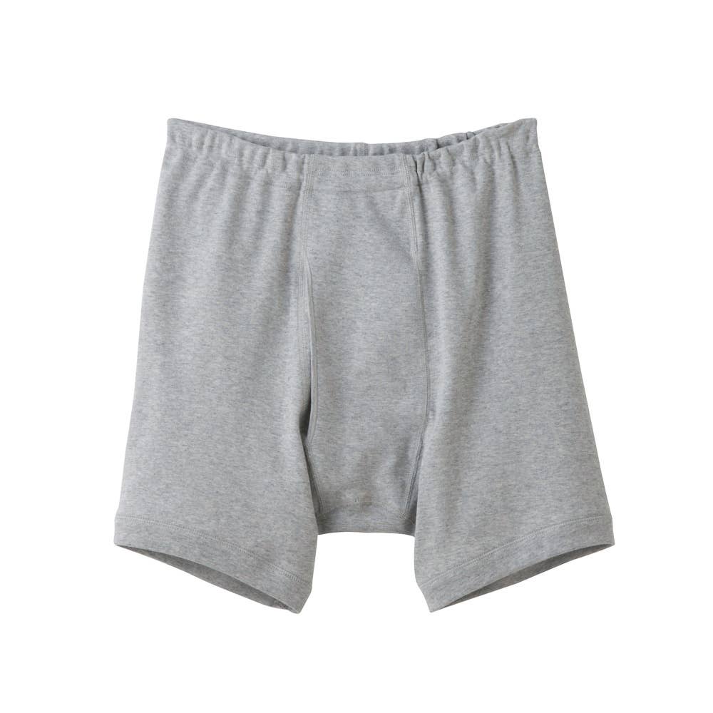 フィットボクサー（前あき）(まとめ買い) KW5093 グレーモク