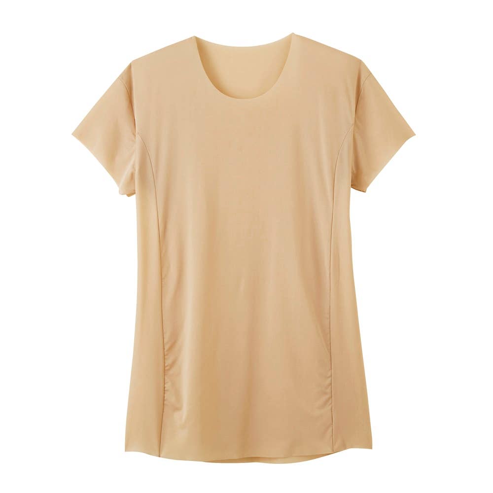 汗取りパッド付クルーネックｔシャツ メンズ Sale M ホワイト メンズ