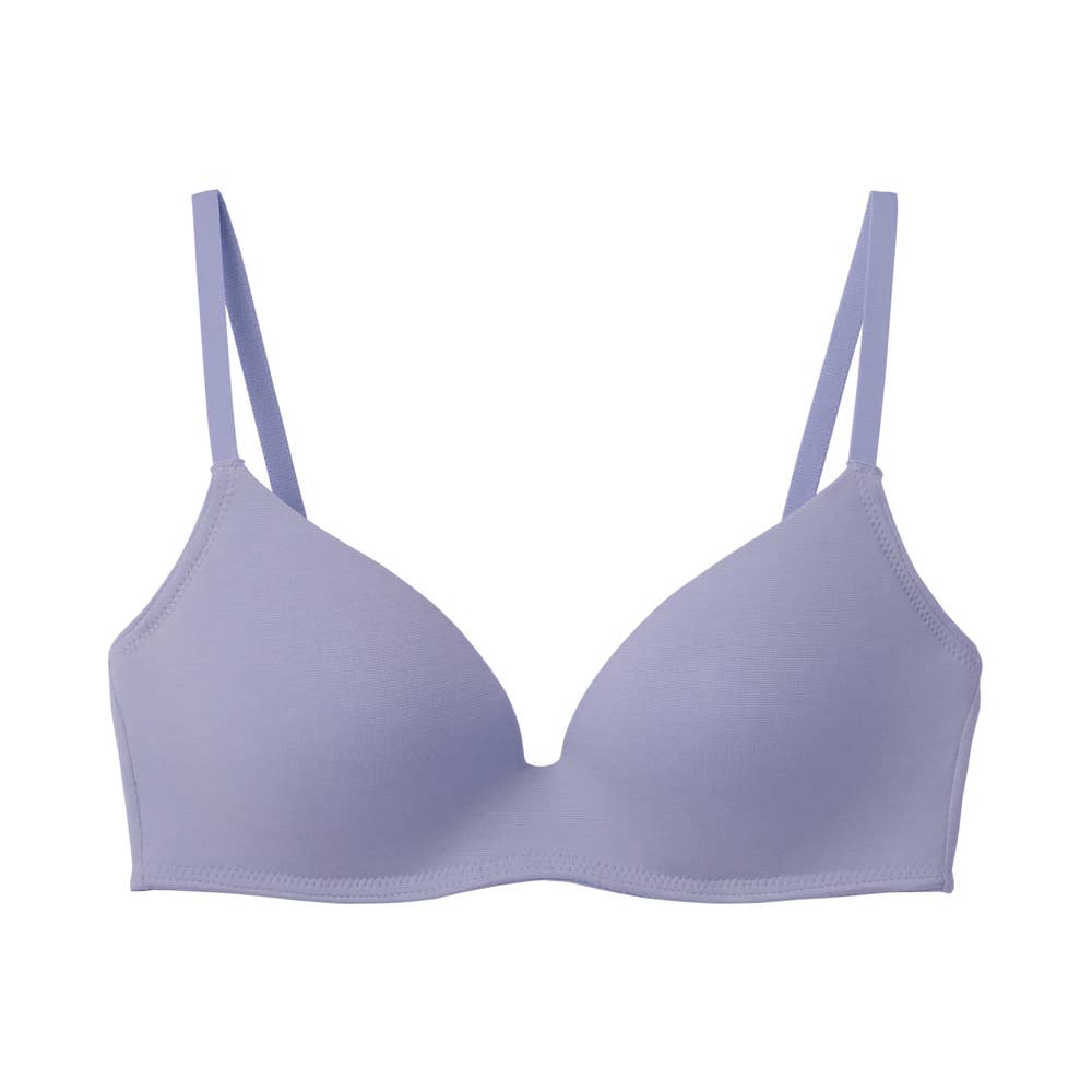 【アセドロン】ノンワイヤーブラジャー MB4055P リュエルブルー