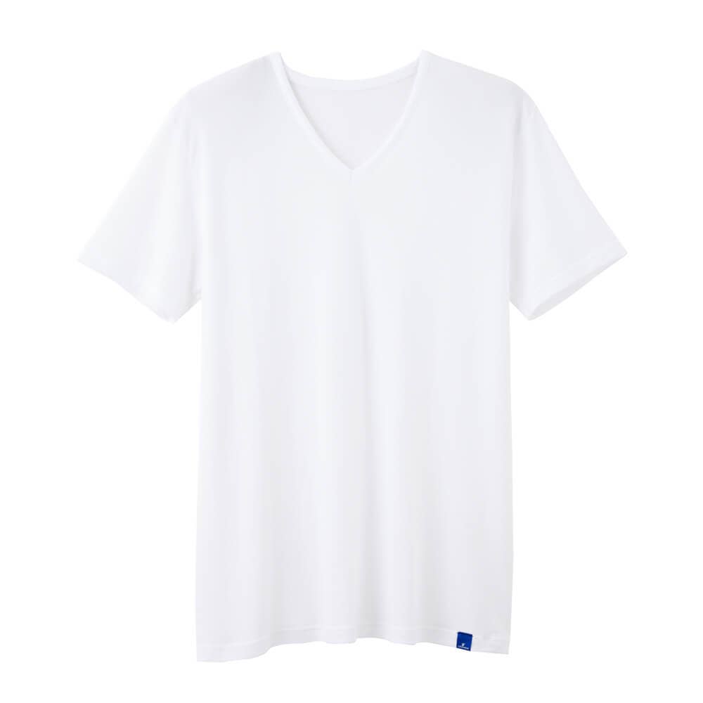 鹿の子素材 ｖネックｔシャツ ｖ首 メンズ Mc2515 メンズ トップス