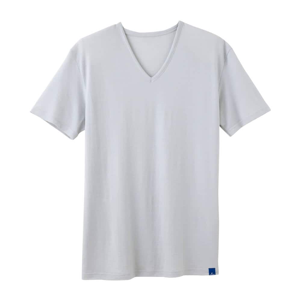 鹿の子素材 ｖネックｔシャツ ｖ首 メンズ Mc2515 メンズ トップス
