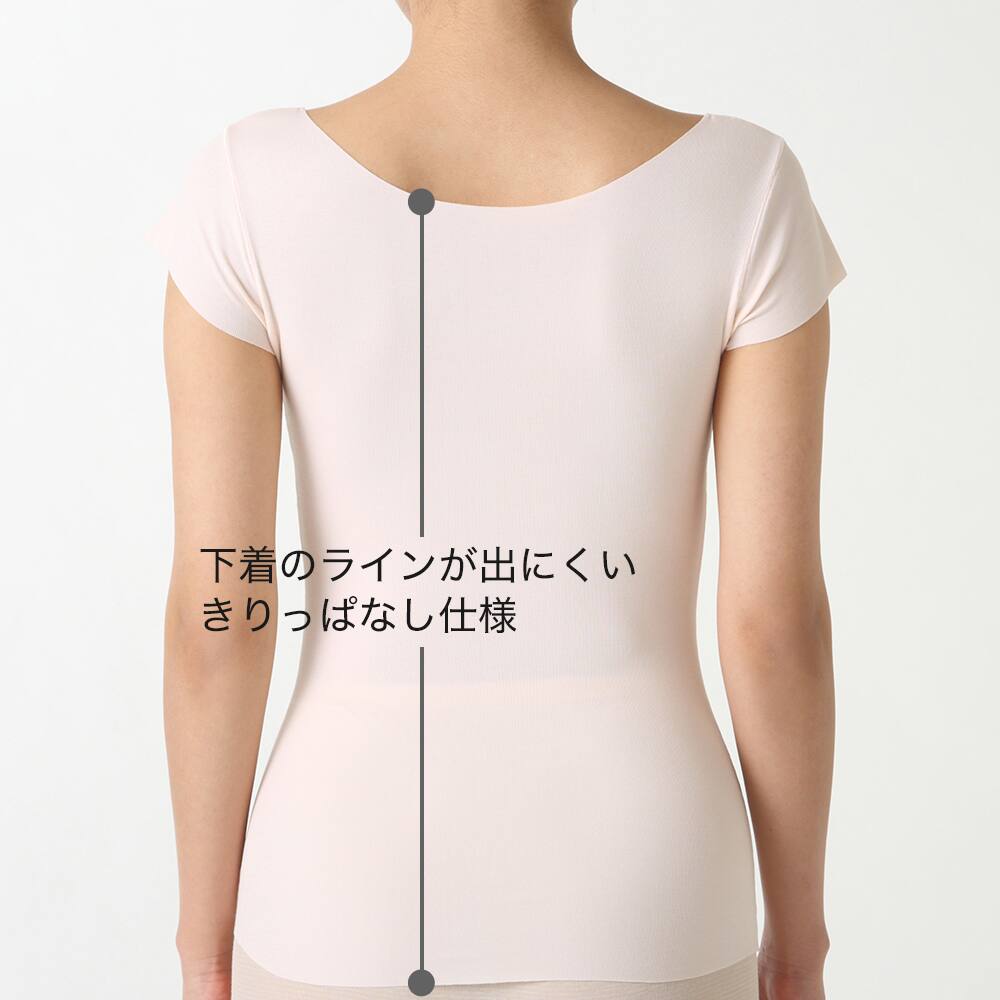 汗さらッ 汗取り付フレンチ袖インナー レディース Mc7051p レディース インナートップス