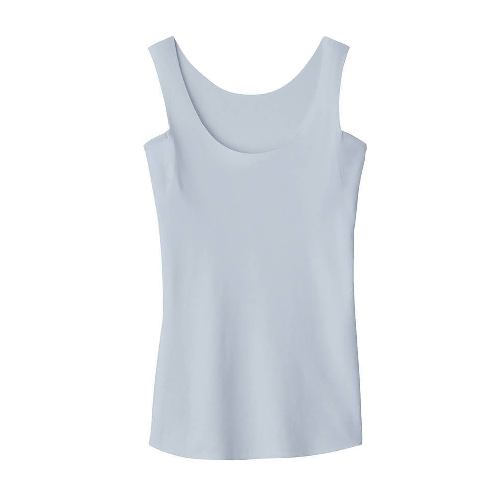 【素肌さらり】汗取り付ラン型インナー MC7153N グレイッシュブルー