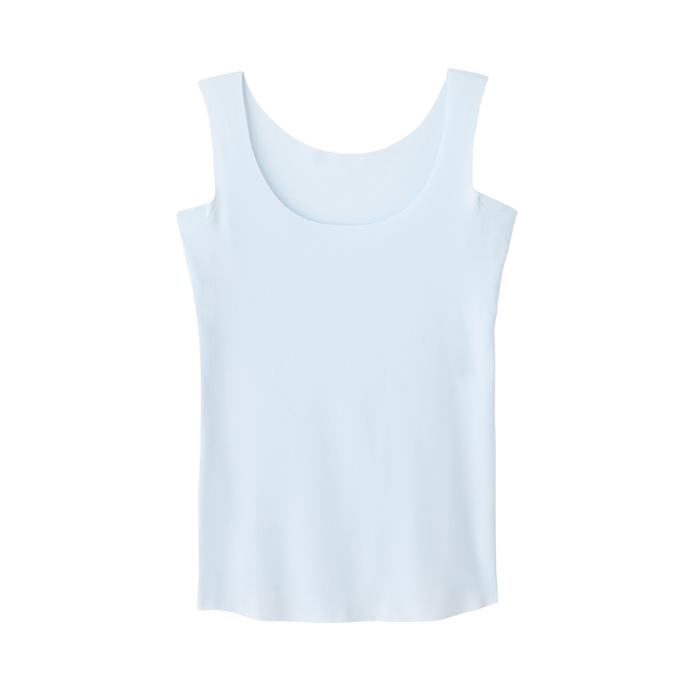 【素肌さらり】 汗取り付きラン型インナー MC7153Z ライトサックス