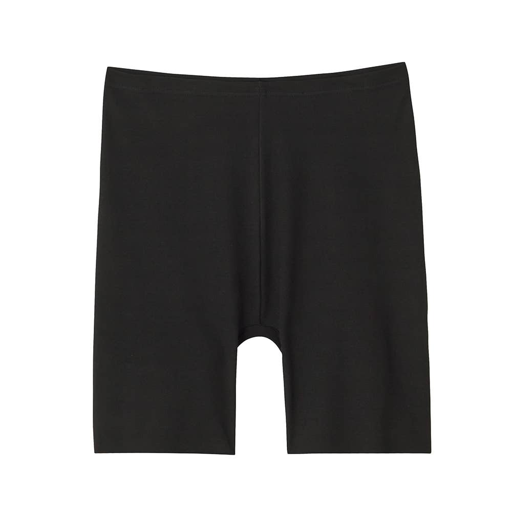 [Smooth Skin] Half-length Shorts MC7163N Black