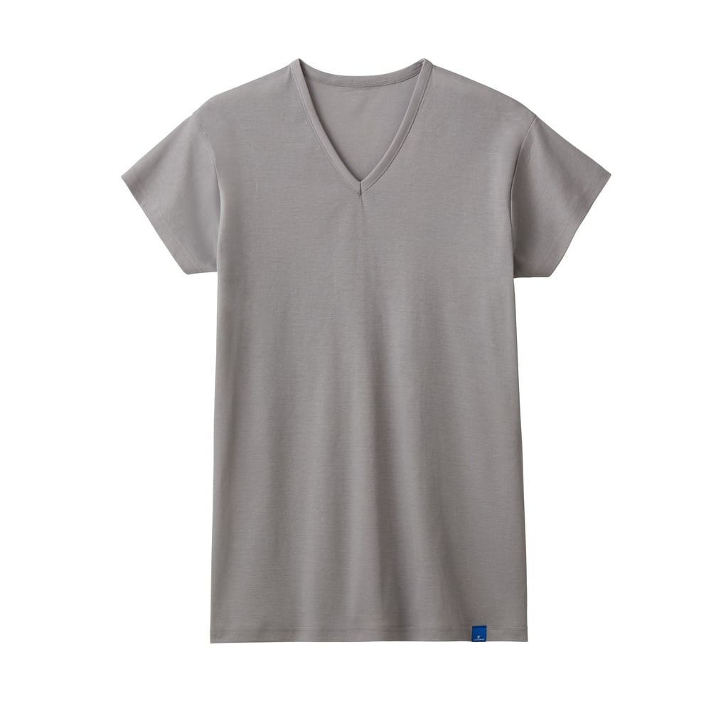 100 天然冷感 汗取りvﾈｯｸtｼｬﾂ メンズ Mca512 メンズ トップス