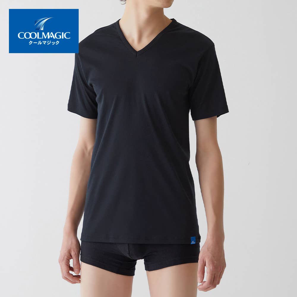 【100%天然冷感】 Vネックシャツ(V首)