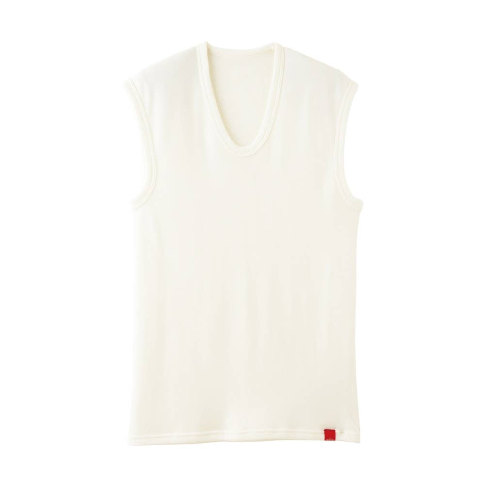 【寒さ知らず】ベスト【SALE】 MH0718A オフホワイト