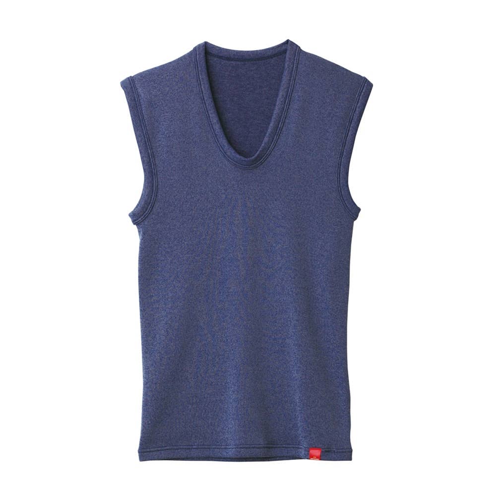 【寒さ知らず】ベスト【SALE】 MH0718A ネービーモク