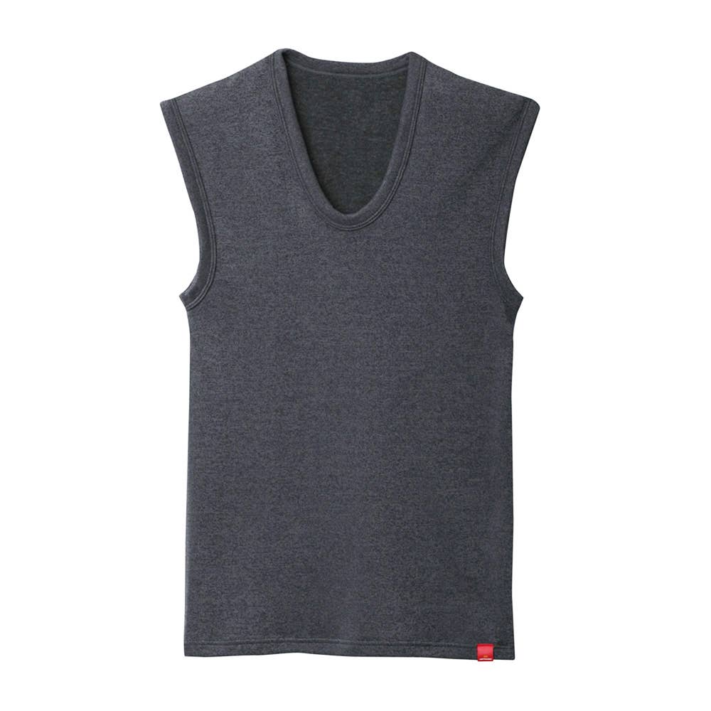 【寒さ知らず】ベスト MH0718R ブラックモク