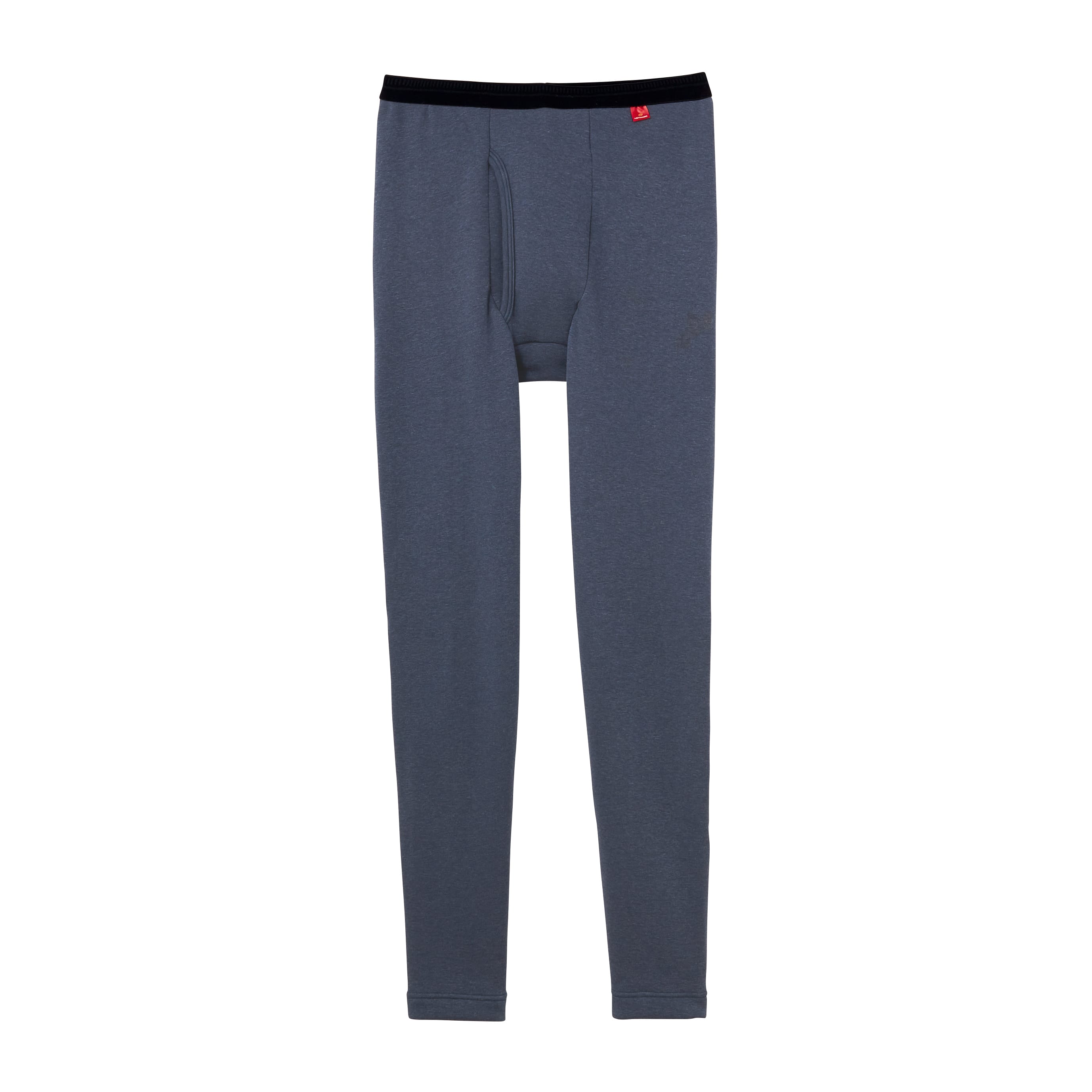 SALE/64%OFF】 東洋紡 快適機能 前開きロングタイツ LL 紺色