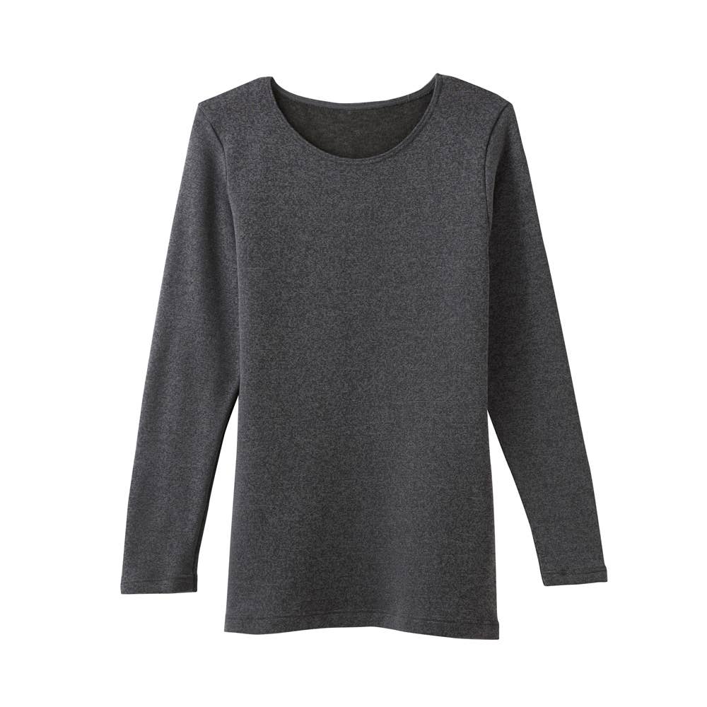 【寒さ知らず】8分袖インナー MH5646K ブラックモク