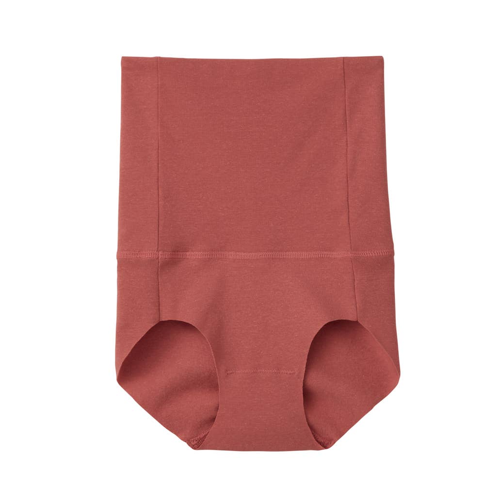 【綿のチカラ】ハラマキ付きショーツ MH7870P ローズピンク