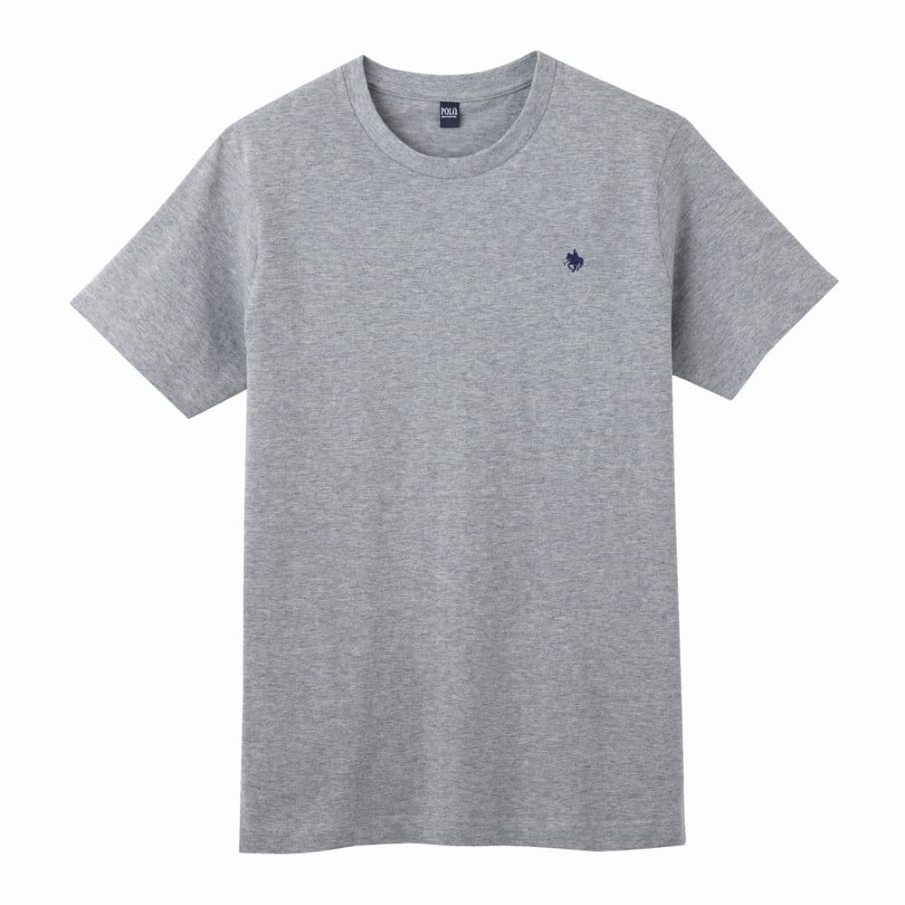 天竺編み】クルーネックＴシャツ【SALE】 PBM313 :メンズ トップス