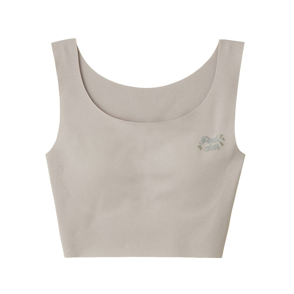 【綿混/保湿加工】ハーフトップ(140~160cm) PCD530EC グレー