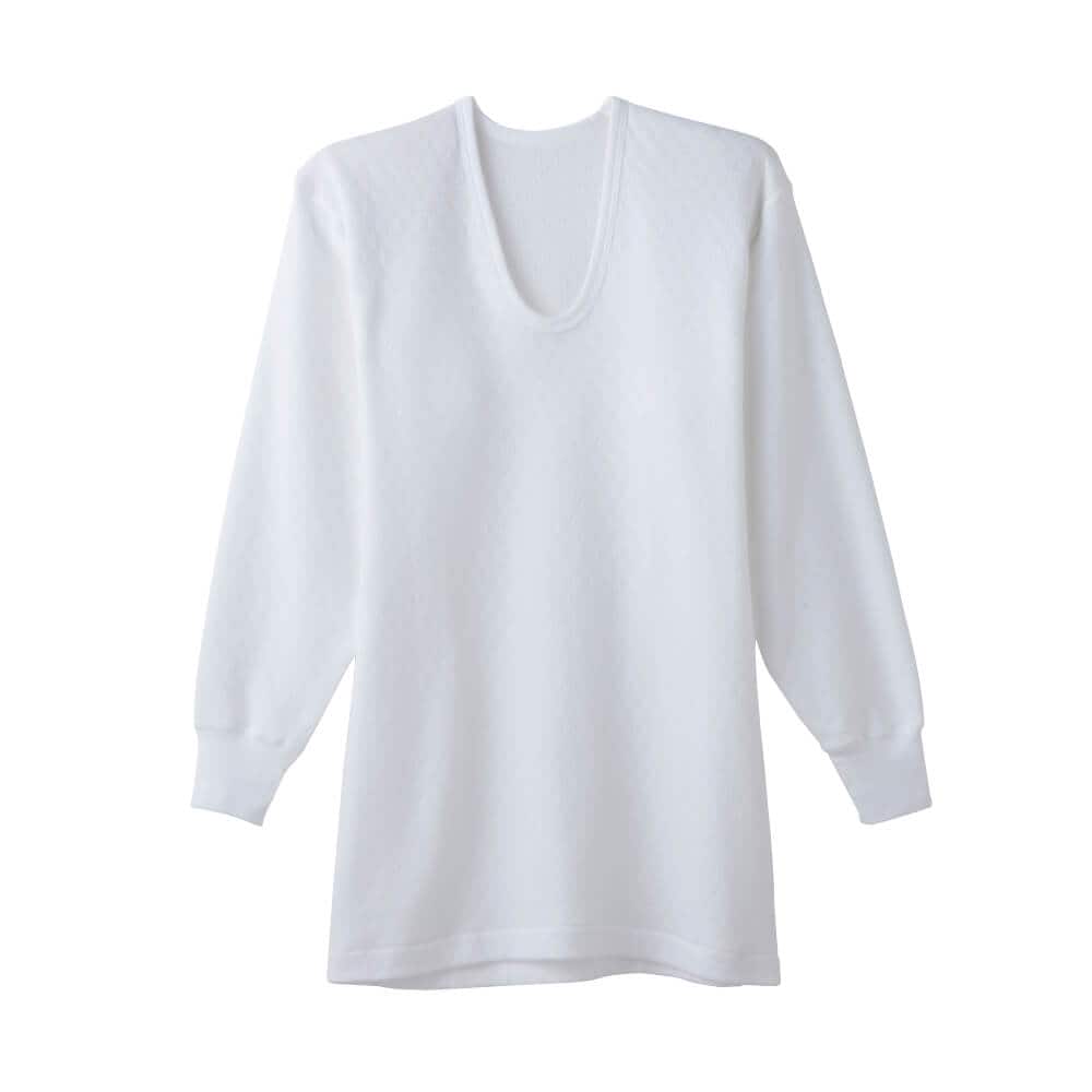 【2枚組 保温肌着】長袖U首【SALE】