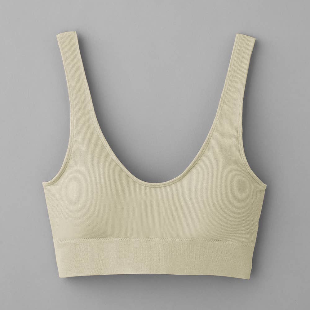 【RIB MOLDING】ハーフトップ【SALE】 SA3055 パウダークリーム