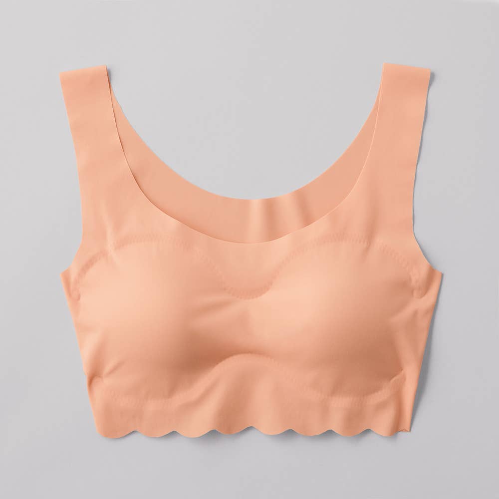 【縫い目ゼロ】ハーフトップ TB2555P フレンチピンク