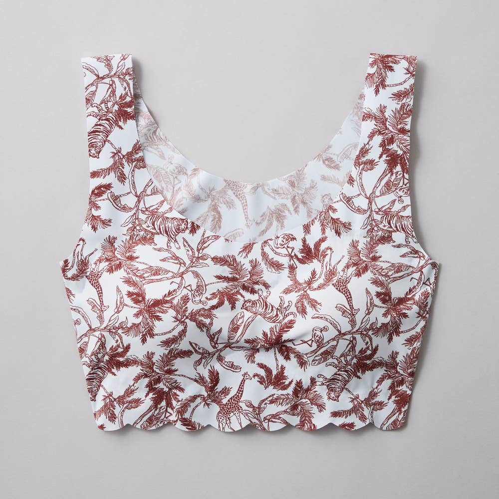 【縫い目ゼロ】ハーフトップ TB2655P ルアンブルー