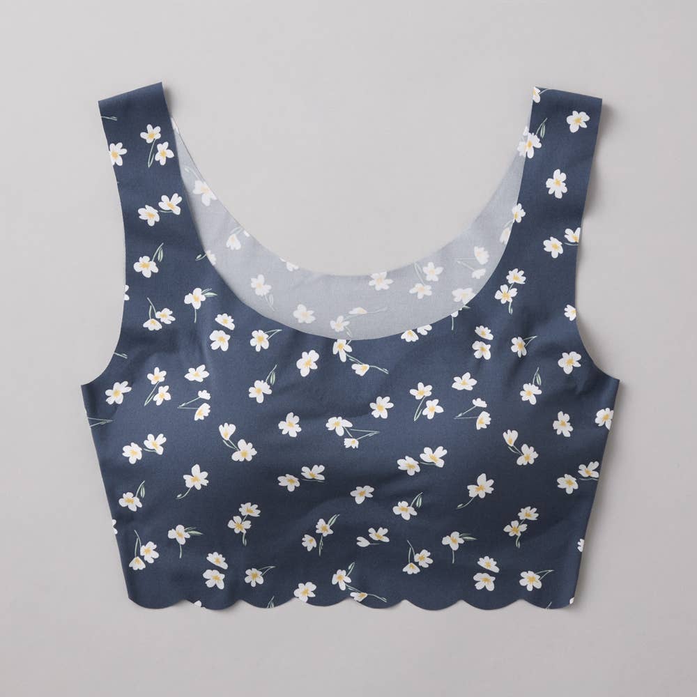 【縫い目ゼロ】ハーフトップ TB2655P インクネービー