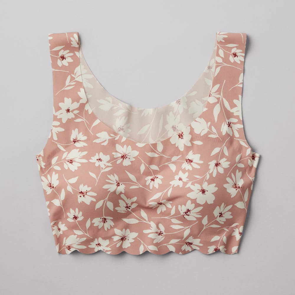 【縫い目ゼロ】ハーフトップ TB2655P ノーブルピーチ