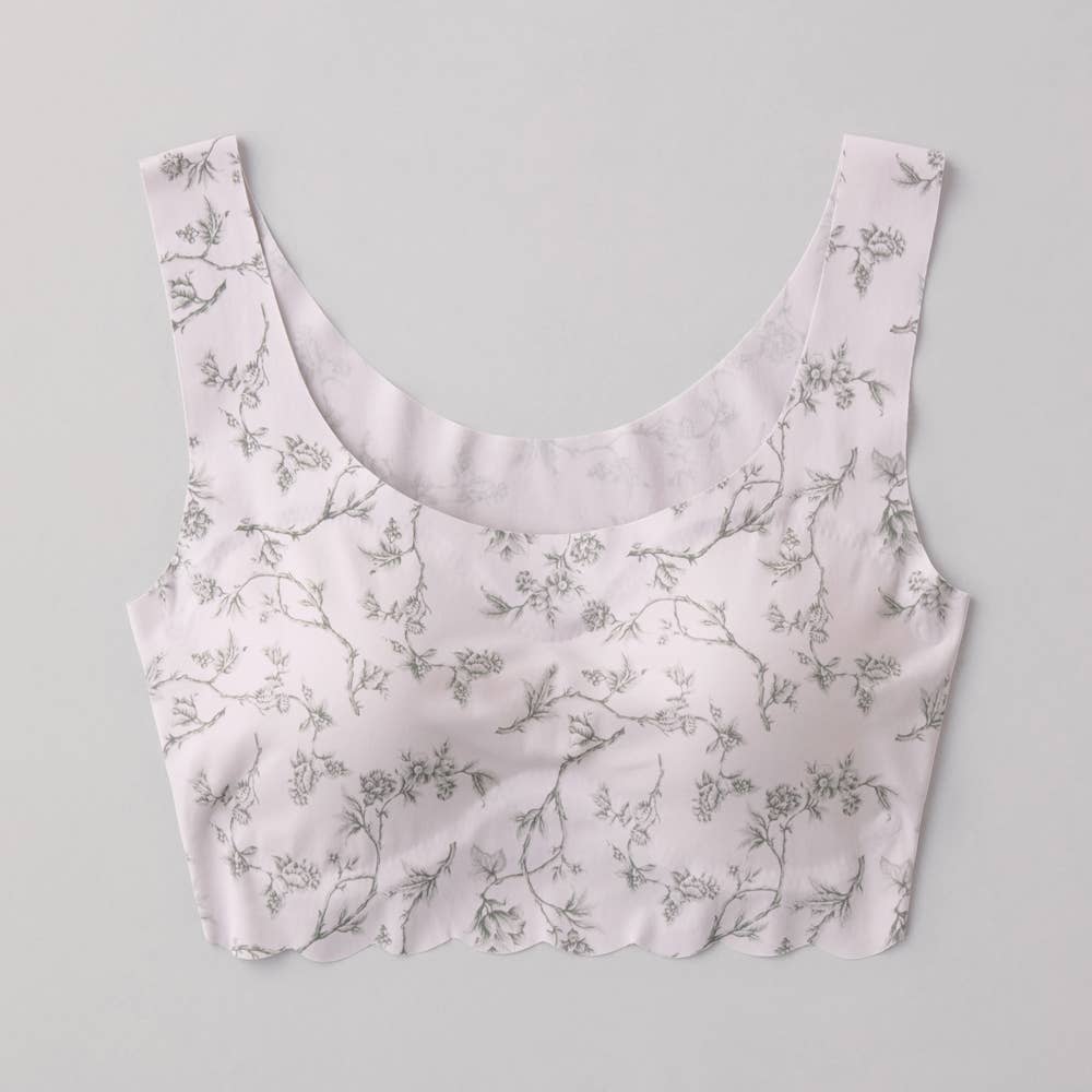 【縫い目ゼロ】ハーフトップ TB2655P グレースモーブ