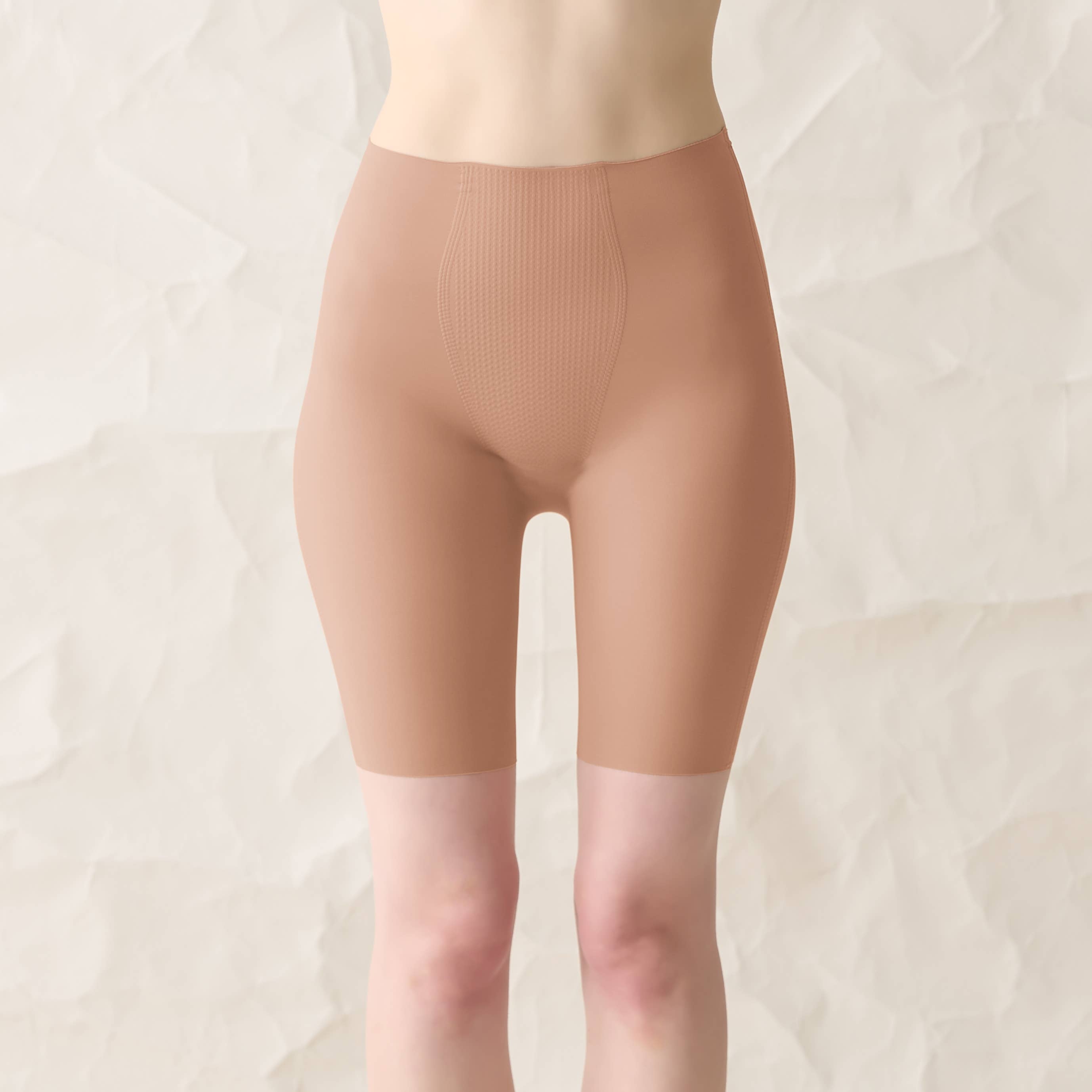 【SEAMLESS】ロングガードル TC2463P タン