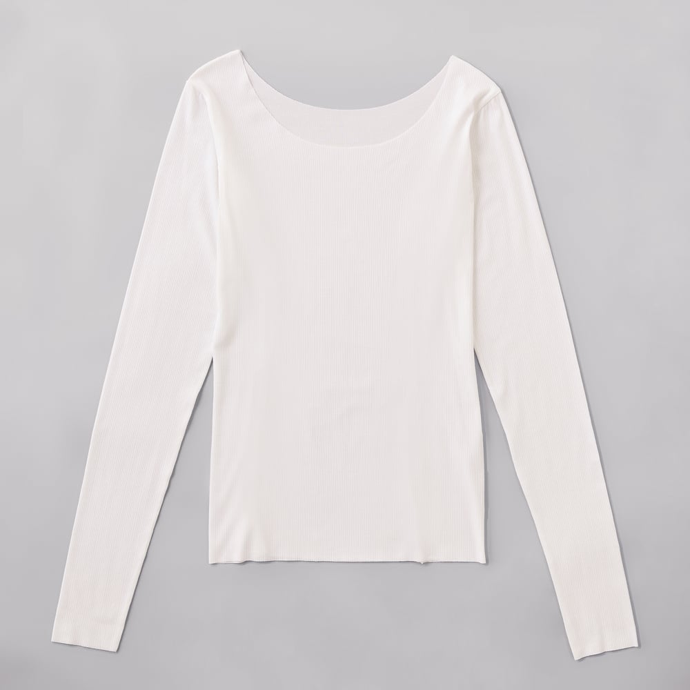 RIB CUTOFF】長袖インナー(汗取り付き) TC2846P :レディース