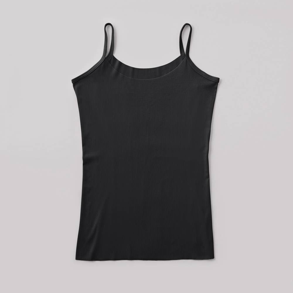 【RIB CUTOFF】キャミソール TC2856P ブラック