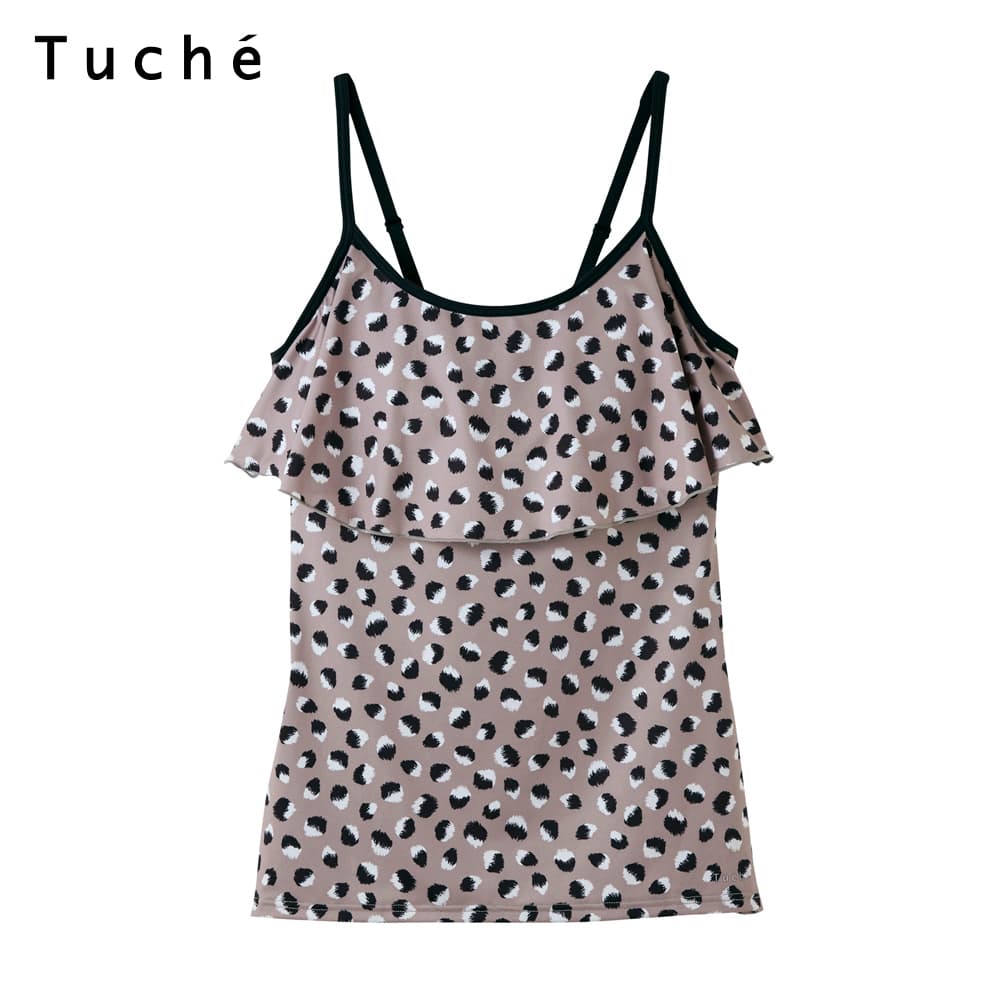 ＜GUNZE グンゼ＞ 40%OFF！Tuche(トゥシェ) 【YOGA】パッド付きキャミソール（レディース）【SALE】 ブラック M