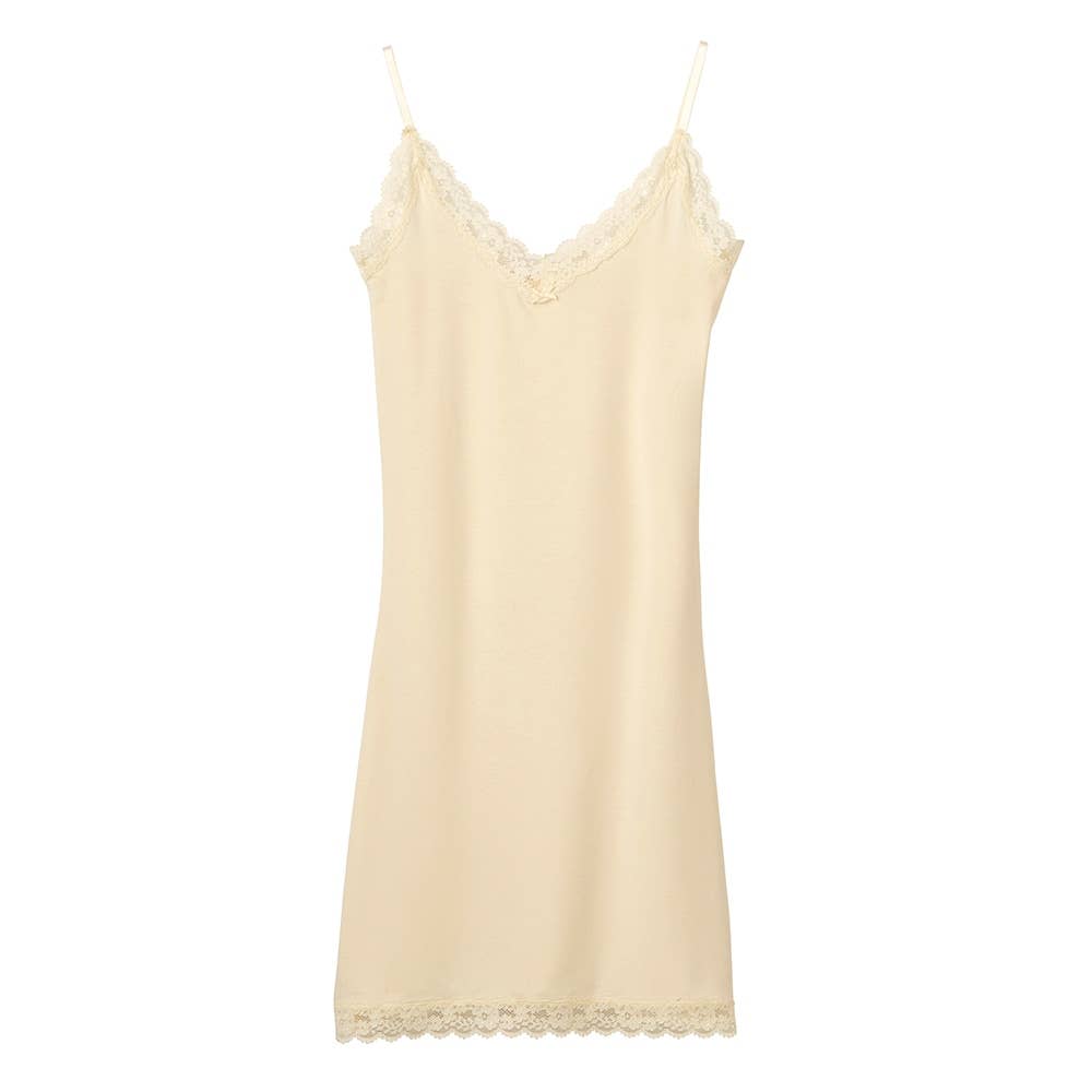 Warm Lacy ロングキャミソール レディース Tc53 レディース インナートップス