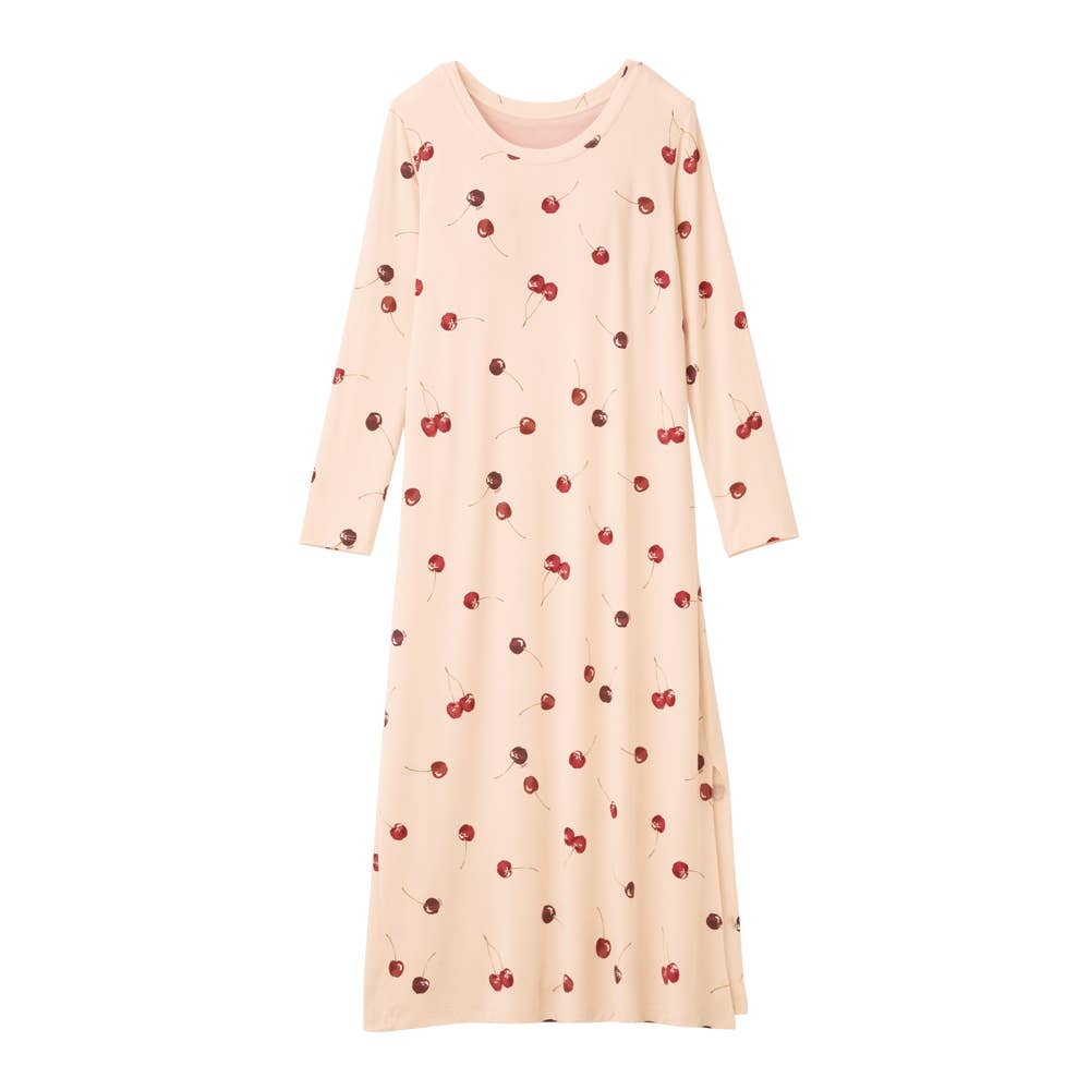 【NIGHT】ナイトブラパジャマワンピース【SALE】 TC6260 チェリーピンク