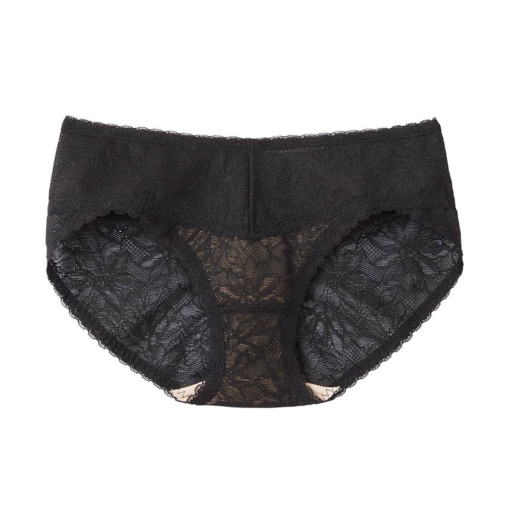 【more more Sheer BRA(ナチュラル感ブラ)】ハーフショーツ【SALE】 TC6571 ブラック