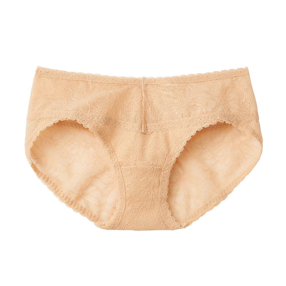 【more more Sheer BRA(ナチュラル感ブラ)】ハーフショーツ【SALE】 TC6571 セランベージュ