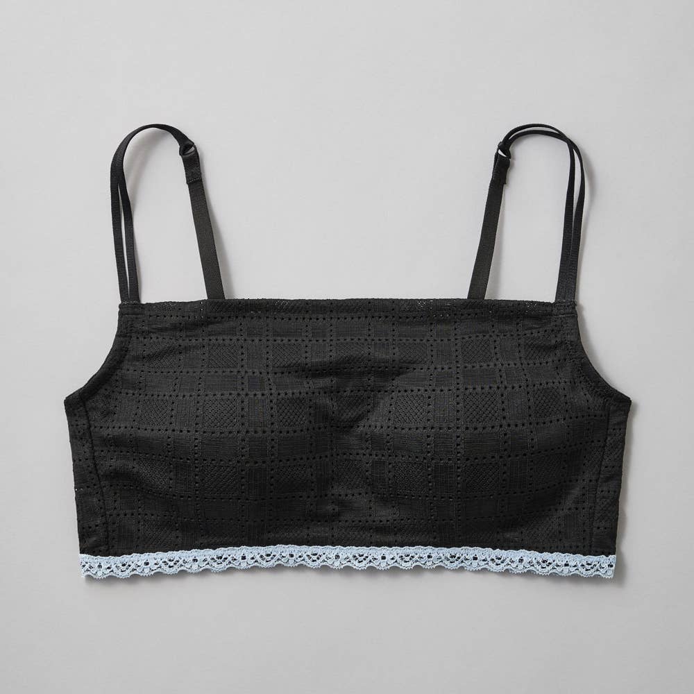 【ナチュラル感ブラ】24時間対応ワイヤレスブラジャー【SALE】 TC7155 ブラック