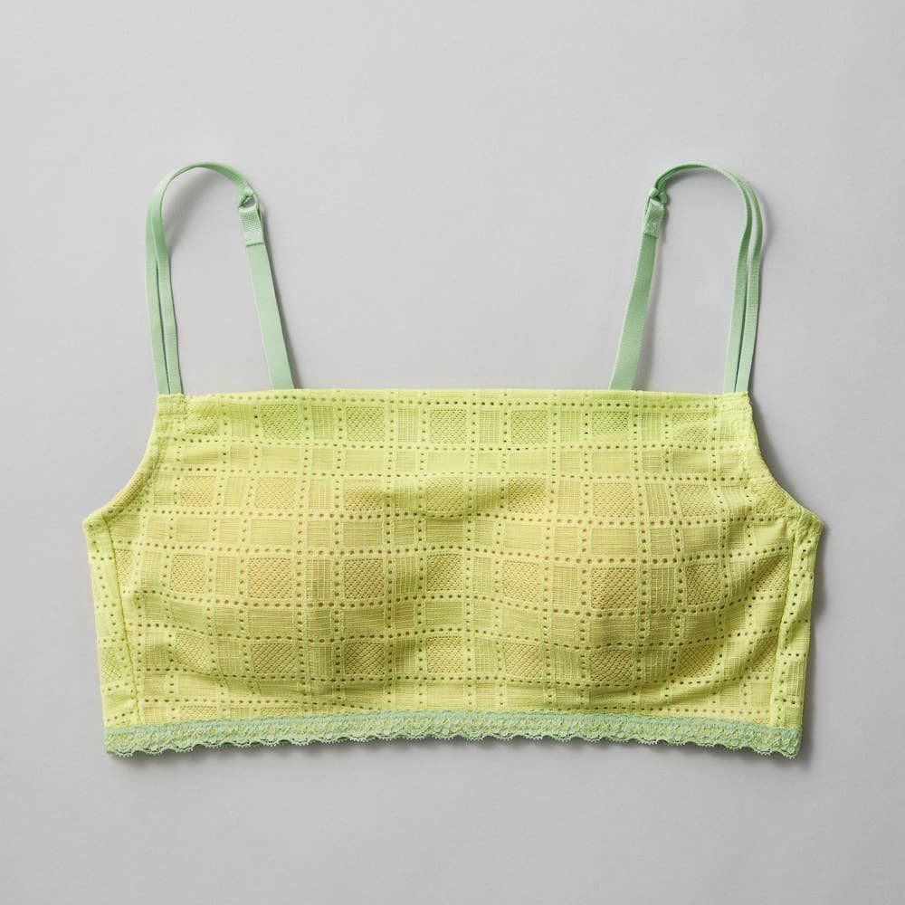 【ナチュラル感ブラ】24時間対応ワイヤレスブラジャー【SALE】 TC7155 クワイエットイエロー