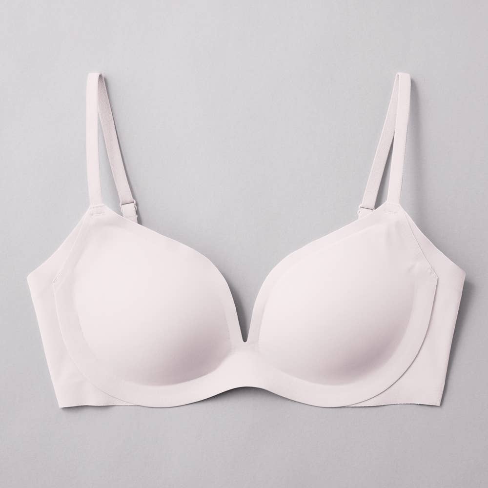 【hadaka bra】ノンワイヤーブラジャー TC7755 シェルホワイト