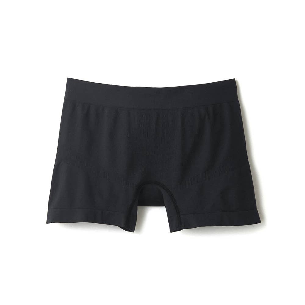 まるでとろけるショーツ（１分丈） TV2162P ブラック