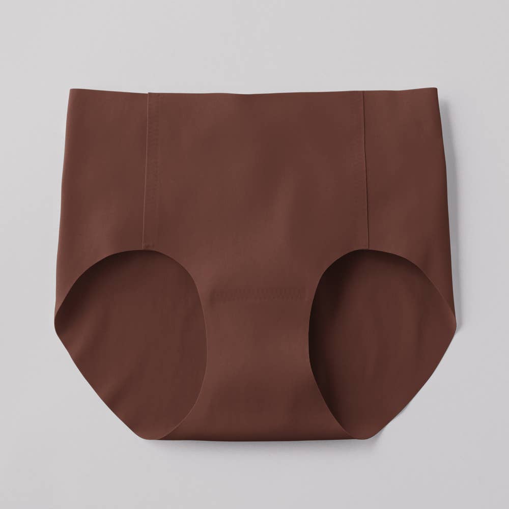 【縫い目ゼロ】ハーフショーツ TV2370K ミスティブラウン