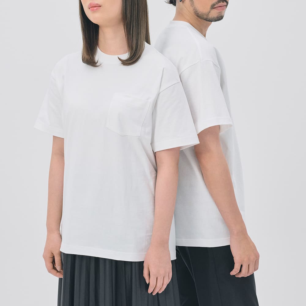 白がつづくTシャツ UR0013 :メンズ トップス