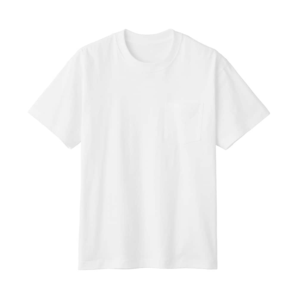 白がつづくTシャツ